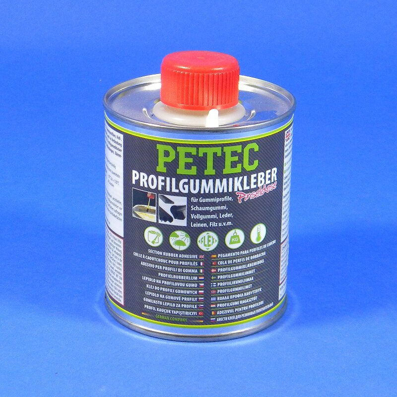 Profilgummikleber Pinseldose von Petec 305 ml