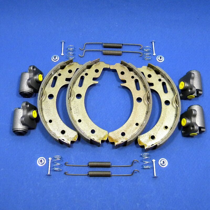 Bremsenkit vorn Trabant 601 mit Radbremszylindern und Montagesatz